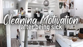 DEEP CLEANING HOUSE AFTER BEING SICK | 2022 FALL CLEANING MOTIVATION | DEEP CLEAN WITH ME 2022