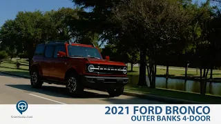 2021 Ford Bronco Outer Banks 4-Door Review and Test Drive