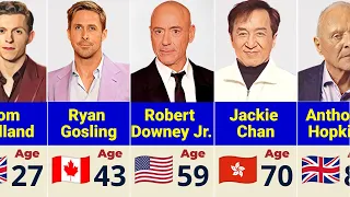 Age Of Hollywood Actors 2024 | Youngest to Oldest