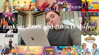 ranking 2000s and 2010s tv shows (Disney and more) 🧸