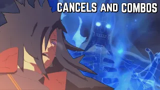 MADARA UCHIHA Cancels and Combos - Naruto Ultimate Ninja Storm 4