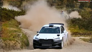 Efrén Llarena / Sara Fernández | Skoda Fabia RS Rally2 | Test Day Fafe 2023 | MRF Tires | Full HD