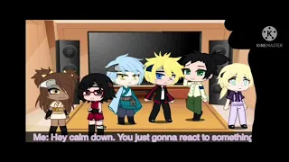 Boruto and his friends react to their parents