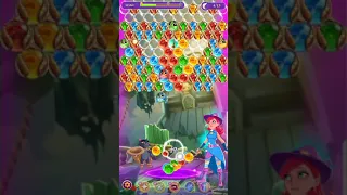 Bubble Witch 3 saga Level 1727 - boosters - no cats