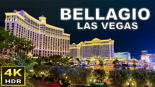[4K HDR] Bellagio Las Vegas Walking Tour | Sept 2023