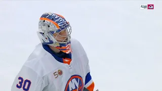 Ilya Sorokin's shutout against Avalanche. December 19, 2022