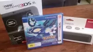 Australian new Nintendo 3DS XL Unboxing