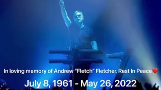 R.I.P. “Fletch” from Depeche Mode ❤️ (tribute montage)