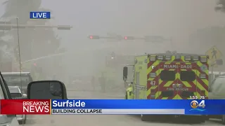 Fire Reported At Partially Collapsed Surfside Building