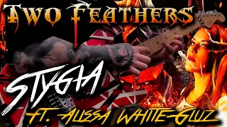 TWO FEATHERS - 'Stygia' ft. Alissa White-Gluz (Arch Enemy)  - GUITAR COVER + TABS