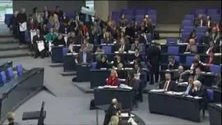 DIE LINKE Bundestag 26. Feb. Afghanistankrieg Abstimmung