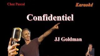 Version Karaoké  Goldman Confidentiel