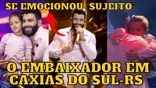 Gusttavo Lima canta e se EMOCIONA com “música da Andressa” e faz SHOWZAÇO em Caxias do Sul-RS