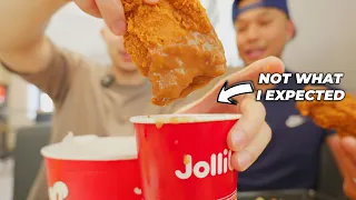 JOLLIBEE for the First Time!! 🍗🇵🇭