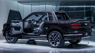 Finally! All New 2025 Bentley Pickup Unveiled - The Most Powerful Pickup Arrives!