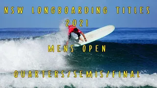 Mens Open - NSW State Longboard Titles 2021