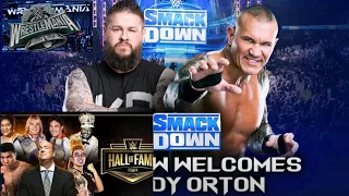 SmackDown highlights With Hall of Fame 2024! #wwe #therock #viral #trending #romanreigns #loganpaul