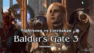 'Find the Nightsong' Act 3 (Dame Aylin vs Lorroakan)/ Cut Scene Compilation/ Baldur's Gate 3