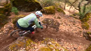 November riding in Chico, finally got some rain.  California cold isn't all that cold.