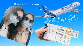 Lần đầu trải nghiệm Vietravel Airlines 9/10 điểm - Linh Sep GO