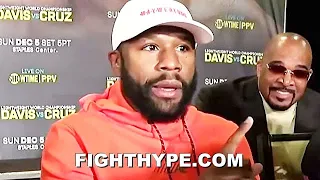 FLOYD MAYWEATHER REACTS TO TEOFIMO LOPEZ LOSING TO GEORGE KAMBOSOS JR.