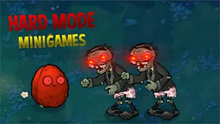 BEATING PLANTS VS ZOMBIES MINIGAMES... | Plants VS Zombies Plus MINIGAMES (REMAKE)