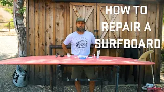 How to Repair a Surfboard Ding with Keith Malloy | YETI