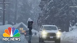 ‘Crazy’ winter storm blankets Southern California in snow