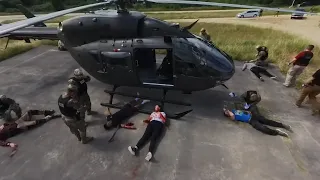 Military Police Emergency Response Training Exercise