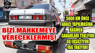 SİZCE BU ARABA YAPILMIŞ MI? (TOFAŞ DOĞAN İ.E TEKLİYOR SIFIR SİLİNDİR KAPAK VE MOTOR'A SEGMAN ATTIK)