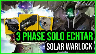 SOLO 3 PHASE Ecthar Shield of Savathun (Solar Warlock) Destiny 2 Season of the Deep