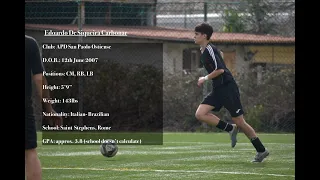 Edoardo De Siqueira Carbonar Highlight Video