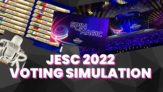 Junior Eurovision Song Contest 2022 | VOTING SIMULATION | ESC MANUEL | (Juries votes + televote)