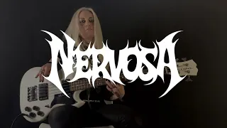 NERVOSA - Guided By Evil (Bass Playthrough by Mia Wallace)