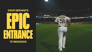 David Bednar's Epic Entrance from the Bullpen | Pittsburgh Pirates