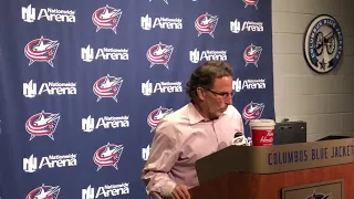 Jackets Postgame/Capitals: John Tortorella