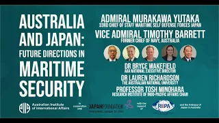 Australia and Japan: Future Directions in Maritime Security