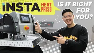 Is the INSTA Heat Press the RIGHT Press for Your Clothing Business?