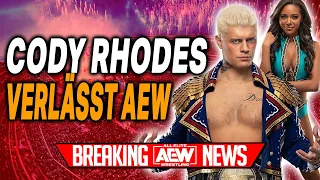 Cody Rhodes & Brandi verlassen AEW! Comeback bei WWE? | Wrestling/WWE AEW BREAKING NEWS