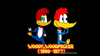 Woody Woodpecker Laugh Evolution - (1940-2018)