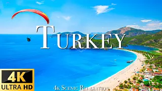 FLYING OVER TURKEY (4K UHD) - Relaxing Music Along With Beautiful Nature Videos - 4K Video Ultra HD