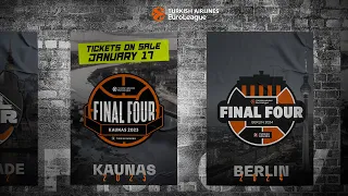 2023 and 2024 Final Fours awarded to Kaunas and Berlin