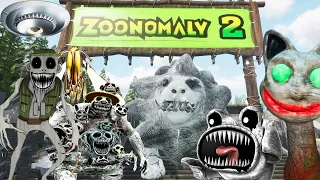 The which monster in the zoo gets to be the boss - Zoonomaly 2 Official Teaser Trailer Game Play