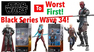 Worst To First- Black Series Wave 34! (Clone Wars Maul, Aayla Secura)