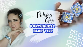 Kaleidoscope Technique ▴ Portuguese Blue Tile  ▴ Polymer Clay Tutorial