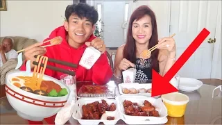 Chinese Food Mukbang W/ My Mom!?! (DELICIOUS)