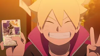 Boruto | Boruto Senang Mendapatkan Kartu Minato