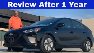 Hyundai Ioniq Hybrid Review after 1 Year and 20,000 miles Driven.