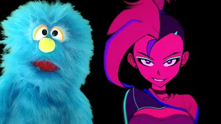 Grumble Reacts To Moika Neon Dance | Grumble The Puppet