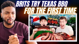 🇬🇧BRIT Reacts To TRYING TEXAS BBQ FOR THE FIRST TIME!